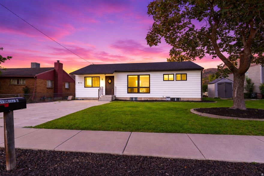 Priced to sell! This rambler has been updated throughout to make it feel not just like a house, but a warm and inviting home to create memories in! GORGEOUS VIEWS of the mountain range from the expansive back deck! Updated kitchen with granite countertops, white cabinetry, stainless steel appliances and tile backsplash. Large family room and dining area. Newer flooring and carpet. Updated bathrooms. Fully finished basement. Fenced yard with a large deck perfect for entertaining and taking in the beautiful mountain views! Near parks and schools and close to shopping. Sq. footage per tax data records. Property facts provided as a courtesy; Buyer to verify all information.