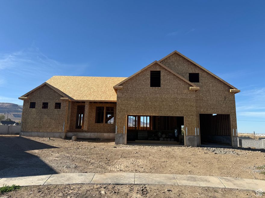 Lot 7 Hidden Oaks. The Rowan, home is currently framed and slated to be completed within 120 days. Standard features include an ADU with separate entrance, large tandem garage that is 46' deep, large custom kitchen, main level primary, vaulted family room, designer tile / LVP and our gourmet kitchen appliance package. Buyer to verify all info.