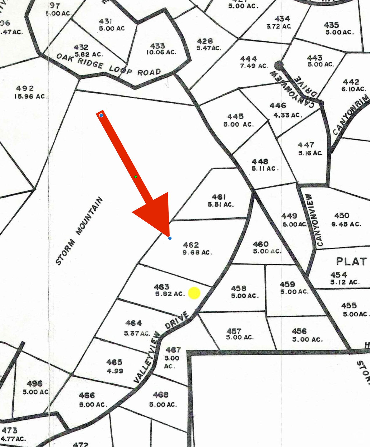 HIDEAWAY VALLEY PLAT D - Land