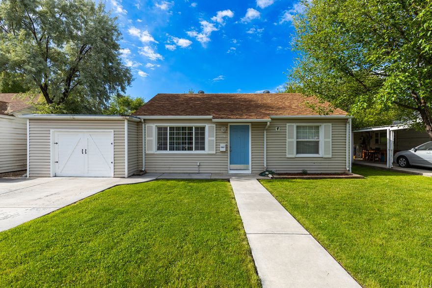 Don't miss this charming, single level, 3-bedroom, 1-bath single-family home perfectly situated in one of Provo's most sought-after locations. Nestled within a mile of the campus of BYU, Downtown Provo's dining and retail scene, and the excitement of Splash Summit Waterpark, this home offers an unbeatable location for families, students, and first-time buyers alike.  Step inside and enjoy the cozy charm this home has to offer, complete with mountain views and easy access to hiking trails right outside your front door. A brand-new AC unit and HVAC system installed in 2025, you can rest easy knowing the big-ticket items are already taken care of - keeping you comfortable through every season.  Whether you're searching for that first home in the heart of Provo or not wanting your kids to suffer through dorm life while at college, this property checks every box. Homes like this don't stay on the market long - schedule your showing today before it's gone!  Square footage figures are provided as a courtesy estimate only and were obtained from county records. Buyer is advised to obtain an independent measurement.