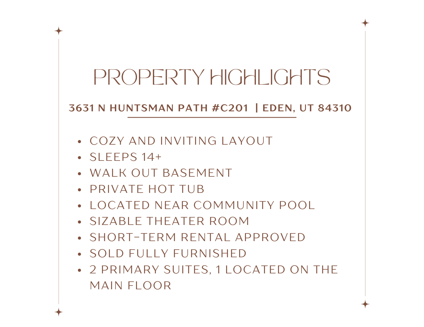 CASCADES AT MOOSE HOLLOW - Residential