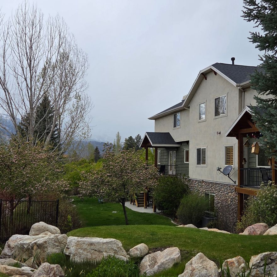 Boom! Just in time for the 2025/2026 ski and snowboard season-this beautifully maintained townhome in the sought-after Cascades at Wolf Creek is move-in ready and perfectly positioned for year-round adventure. With 5 bedrooms, 4.5 baths, and over 3,300 sq. ft., this home is ideal as a mountain retreat, primary residence, or income-producing investment. Even better-it's short-term-rental approved. The main level offers warm, welcoming living space with a cozy fireplace, great natural light, and easy flow between the kitchen, dining, and living areas.  The main also has a bedroom/bathroom suite. Upstairs, spacious bedrooms and well-designed bathrooms give everyone a comfortable retreat of their own.  The fully finished walkout basement adds even more flexibility, featuring a dedicated theater room and additional bedroom-perfect for guests or larger groups. Step outside to the private patio and NEW hot tub, ready for post-adventure relaxation and peaceful Valley evenings.  with it's location by the pool, sauna and walking paths C102 is a perfect home base.  Located minutes from Powder Mountain, Nordic Valley, Pineview Reservoir, and endless hiking and biking trails, this home puts you in the heart of all the outdoor recreation Ogden Valley is known for.  Whether you're after adventure, investment, or a restful escape, this townhome delivers it all. Schedule your private showing today! Buyer and buyer's agent to verify all information. 24 hour notice to show.   Listing agent must be present to show.   SOLD Turn Key.   HOA provides a Heated Pool, 2 Hot tubs, Sauna, Clubhouse, Gym, Picnic Area and Walking Paths.