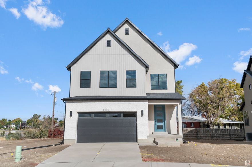 Discover this charming Sonderborg home, designed with modern comfort and timeless appeal. The kitchen features Cotton Maple cabinets, elegant quartz countertops, a tile backsplash, and Platinum stainless steel gas appliances, creating a perfect space for cooking and entertaining. Beautiful laminate hardwood flooring flows throughout the main living areas, complemented by tile and carpet in select spaces. Additional highlights include can lighting, Christmas light outlets, a tankless water heater, and energy-efficient options for added convenience and savings. Enjoy stylish touches like metal railing at the stairway, 2-tone paint, and large Craftsman base and casing for a refined finish. The owner's bathroom offers a spa-like retreat with quartz shower surrounds and black matte hardware, blending sophistication with everyday functionality. Comes fully landscaped that is maintained by the HOA for easy care living!