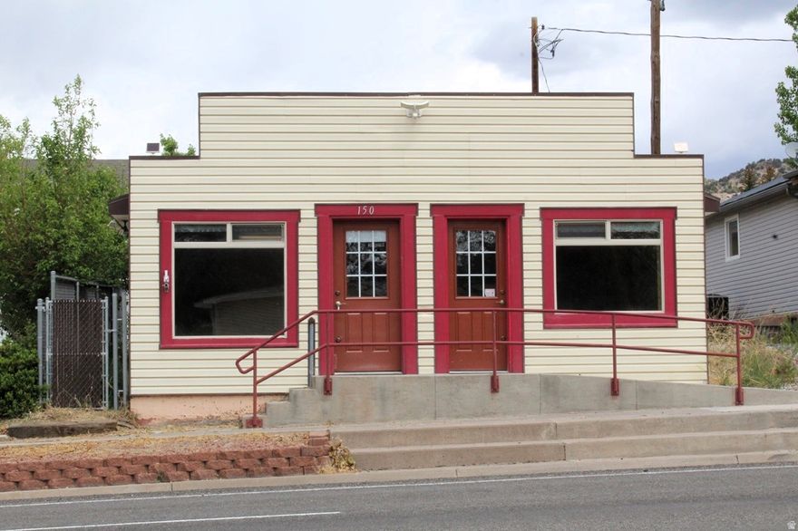 Commercial space available on Main Street in Bicknell. This recently remodeled 650 sq ft building offers excellent visibility with two large storefront windows facing Main Street. The space includes two semi-private rooms, each with its own entrance-ideal for a small retail shop, gift boutique, or professional office. The interior has been updated with pine finish and durable luxury vinyl plank (LVP) flooring, creating a clean and inviting atmosphere. The building includes heating and cooling for year-round comfort, along with a private bathroom. A great opportunity for a business looking for a charming and functional storefront in a prime location.