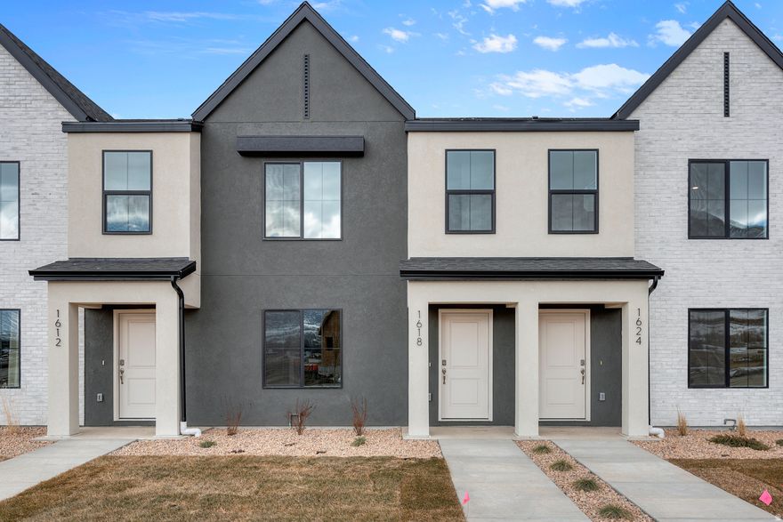 Affordable & Beautiful new DALTON townhome (Modern Farm House Exterior) with 2-car garage, Open concept living on the main floor with a pop-out in bedroom 1 and a pop out bench on the entry level. Quartz kitchen and bathroom countertops, laminate flooring, cabinets, pantry, and crawl space for storage. The second floor has three bedrooms including a master bedroom with a private bath with an integrated walk-in closet, a laundry room, and another full bathroom for the other two bedrooms. * ESTIMATED COMPLETION APRIL 2026 ** Special Interest Rates are Available ** with our Builder Forward Commitment (BFC) if you use DHI Mortgage in addition to receiving up to $4,000 toward closing costs. ****. Ask me about our generous home warranties, active radon Mitigation System, and Smart Home Package, which is included in this home. The actual home may differ in color, material, and/or options. Pictures are of a finished home of the same floor plan and the available home may contain different options, upgrades, and exterior color and/or elevation style. Square footage figures are provided as a courtesy estimate only and were obtained from building plans. No representation or warranties are made regarding school districts and assignments; please conduct your own investigation regarding current/future school boundaries.