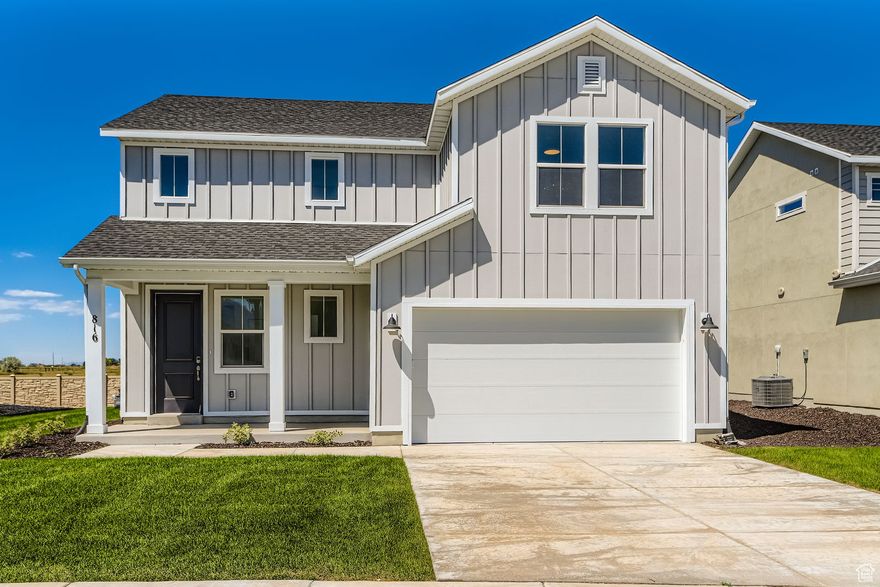 Move in ready! Offering a thoughtfully designed two-story layout, the Silver Lake at Summer Springs is perfect for modern living. On the main floor, a well-appointed kitchen with beautiful white cabinets, a large center island and walk-in pantry overlooks a generous open-concept dining area and great room. Heading upstairs, you'll find 3 secondary bedrooms, plus a spacious primary suite-boasting a separate tub and shower, dual vanities, and a roomy walk-in closet-set apart for additional privacy. Additional highlights include a laundry room, powder room, and full secondary bath **FULL LANDSCAPING INCLUDED** *Ask about our incredible below market rates through our affiliated lender, Inspire Home Loans.*