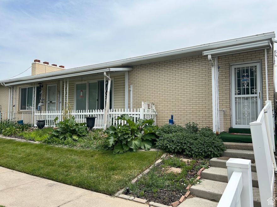 This condominium is conveniently located in the desirable Bountiful Gardens, a 55+ community in Bountiful, Utah. This spacious 3-bedroom, 2-bathroom residence offers approximately 2,416 square feet of comfortable living space. This condo allows for single-level living, with a primary bedroom, bathroom, kitchen, living room, dining room, and laundry on the main level. This home also features a fully-finished basement, with two bedrooms, and a large family room. The interior boasts a large great room ensuring plenty of space for gatherings. The kitchen is equipped with modern appliances, including a double-oven and complemented by a huge refrigerator. A cozy fireplace enhances the inviting atmosphere of the home. Central air conditioning and forced air heating ensure year-round comfort. Residents will appreciate the North-facing windows that bathe the interior in natural light and the privacy from community amenities such as the pool and clubhouse. The property includes two covered parking spaces and is conveniently located within walking distance to restaurants, banks, and shopping centers. The home also features plenty of storage in the basement storage room.