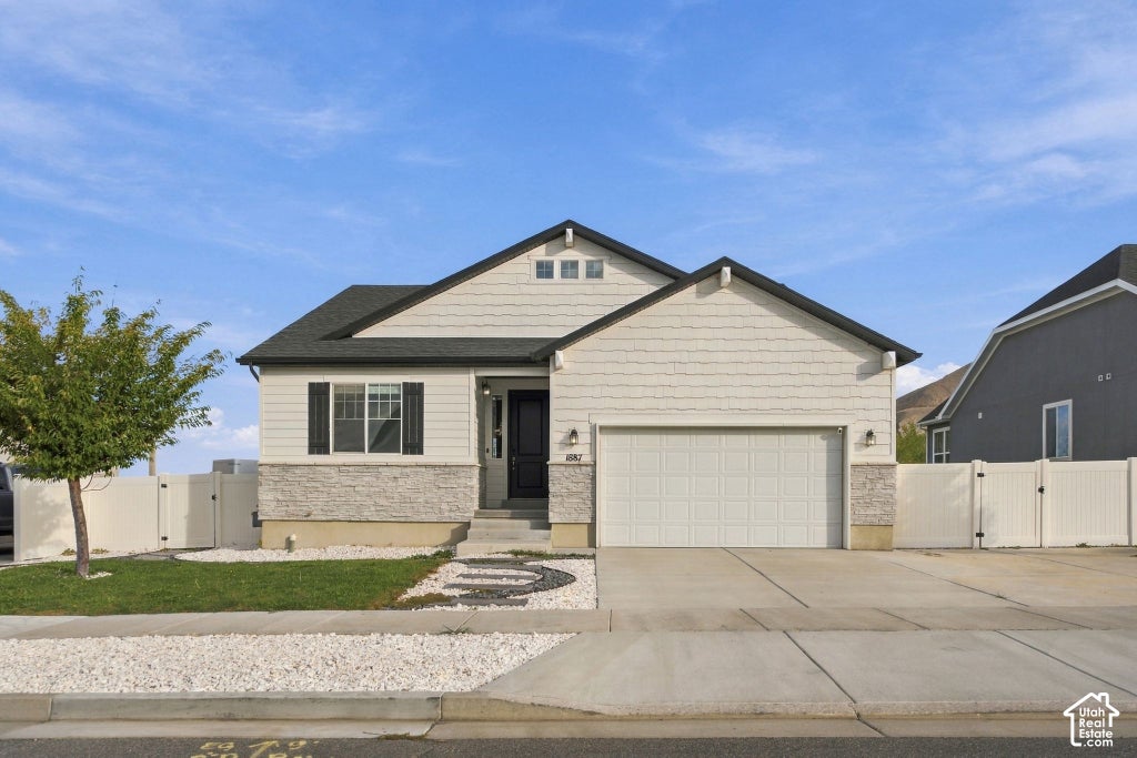Photo of 1887 E ROCK HOLLOW RD, Lake Point, UT 84074 (MLS # 2192974)