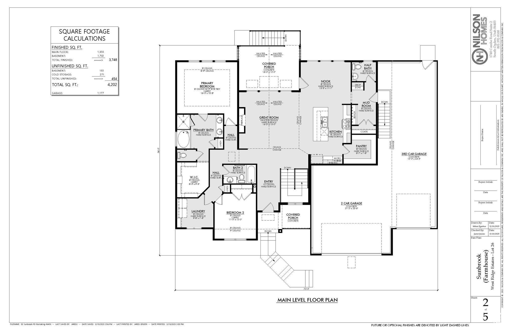 WEST RIDGE ESTATES - Residential