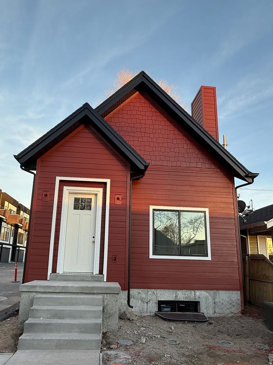 Our last home in this charming  development so don't miss your chance to own new construction in the heart of 9th & 9th! Thoughtfully designed w modern finishes, this two-story home delivers all the character you love without the hassle of an older property.The open-concept main level features a spacious kitchen w custom cabinetry,  large island for dining & entertaining, plus a family room w oversized windows for great light!  Upstairs, enjoy a primary suite with  bath, massive walk-in closet, tons of hidden storage, & laundry room. The 9 ft ceiling height basement offers two additional bedrooms (or office/flex space), large windows for great light and egress & a full bath-ideal for guests or extra living space. Fenced small backyard. No garage, but convenient access  dedicated parkings spots just behind the home. Parking area is maintained by 9th and 9th Townhomes so no shoveling!  Ready in approximately  30 days! Landscaping to be in Spring.This home qualifies for the Community Reinvestment loan program, offering substantial savings upfront and long-term