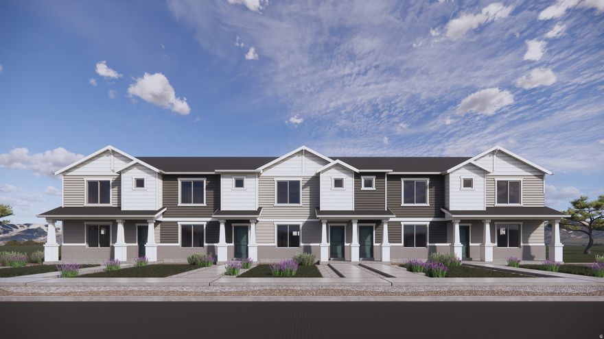 Be one of the first to own in this amazing cozy community and save some money with a great priced home & great incentives!! Estimated completion JULY. Discover the perfect blend of convenience and comfort in this new townhome! Boasting 3 bedrooms, 2 bathrooms, and a 2-car garage, and also offers quick access to a variety of restaurants, shopping, and the freeway  all within a 5-minute drive. Your ideal home, perfectly situated for a vibrant lifestyle! Ask me about our Generous Home Warranties, Active Radon Mitigation System, and Smart Home Package which are all included. *No representation or warranties are made regarding school districts and assignments; conduct your own investigation regarding current/future school boundaries. Photos may or may not be of actual home. Buyers to verify colors, materials, and options. Square footage figures are provided as a courtesy estimate only and were obtained from building plans. ***Sales Center Hours: Open Monday, Tuesday, Thursday, Friday, and Saturday from 11:00 a.m. - 6:00 p.m. Wednesday from 1:00 p.m. - 6:00 p.m. Closed Sundays. Call for an appointment!