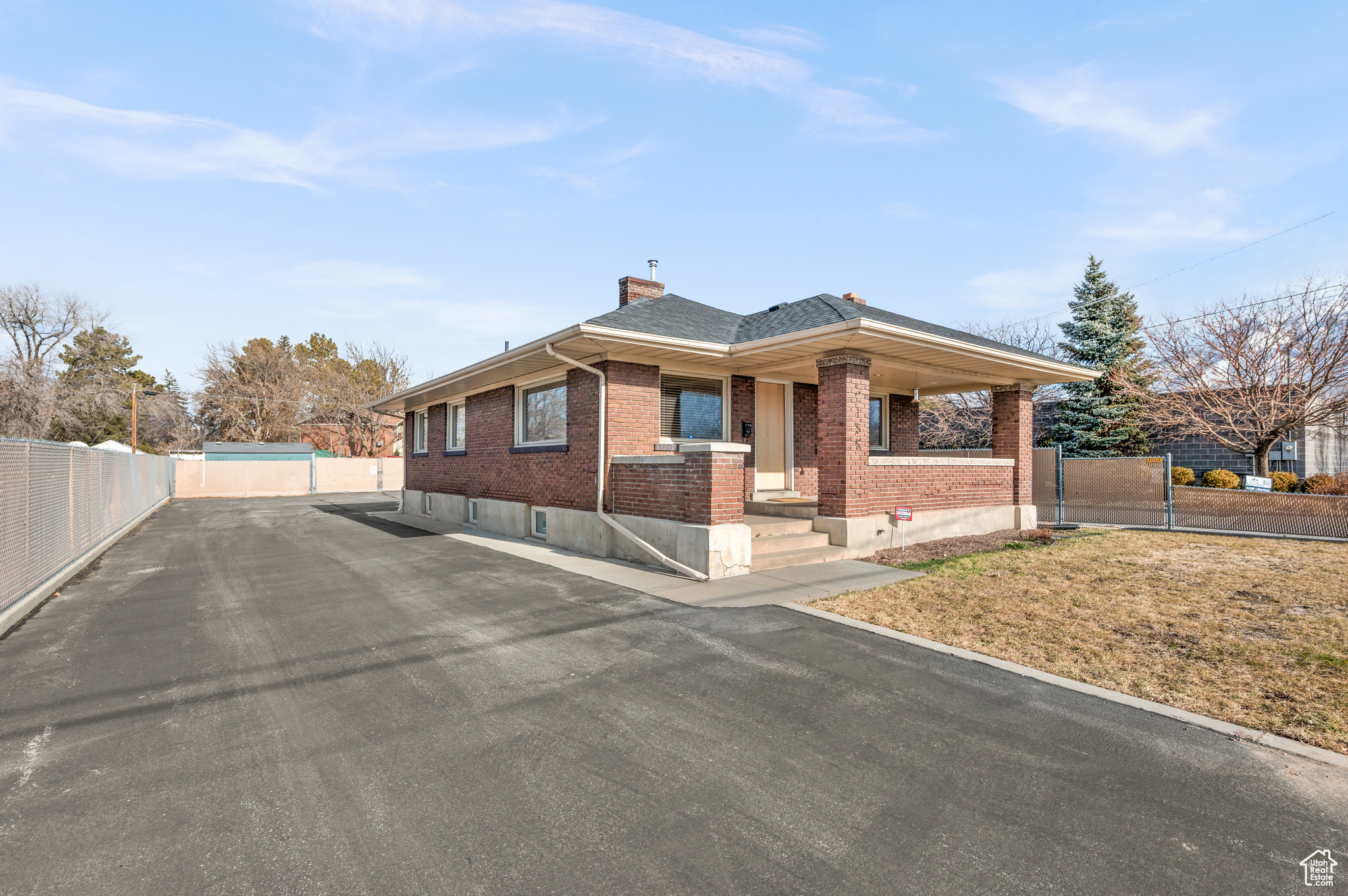 Rarely available stand-alone commercially (C2) zoned building. Cozy converted Bungalow-style building with great signage on high-traffic area of 3300 South. Large open 58' x 64' parking/storage area at the back of the lot with a double-wide gate is available for an additional $350/month rent. Pleasant space, freshly painted, new flooring, lots of natural light. Walk in to a large reception area, with 3 private main floor office spaces, a large half-bath, and a kitchen/break room. Downstairs has an open bullpen/flex area, a spacious conference room, and ample storage. Rear parking lot with 7 parking spaces. At a modified gross rent of $3,500 the Tenant would be responsible for utilities, scheduled HVAC system maintenance, renter's insurance, lawn care and snow removal, and Owner would be responsible for exterior building maintenance, property taxes, and building insurance. Optionally, $18.50/sqft/yr NNN. 3-5 year lease preferred.