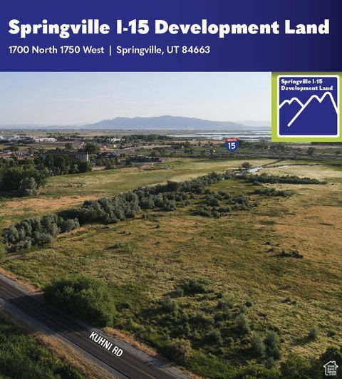 Vacant Land For Sale - 1700 N 1750<br/> Springville, UT 84663
