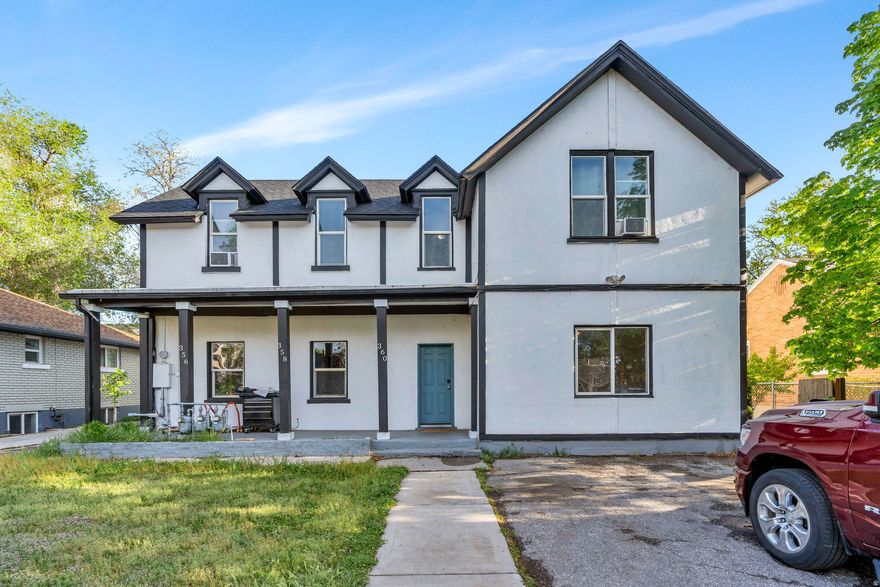 Fantastic income-producing triplex in Provo, Utah just minutes from downtown Provo, BYU, and the FrontRunner commuter rail! This property features three 2-bedroom/1-bath units, each thoughtfully remodeled with updated kitchens, bathrooms, and in-unit washer/dryers. Major updates include a new roof, new electrical panel, water line, windows, flooring, cabinetry, and fresh exterior paint.  With separate gas meters and tenant-paid utilities, expenses stay low. Projected rents of approximately $1,500/unit offer strong cash flow potential of $4,000$4,500/month. Whether you're a seasoned investor or just getting started in Provo real estate, this is a must-see opportunity near Utah Valley's Silicon Slopes corridor! No HOA. Fiber internet.  All 3 units can be shown with 48 hour notice. Square feet as per County. Buyer and Buyer's Broker to verify all information including square footage and acreage.