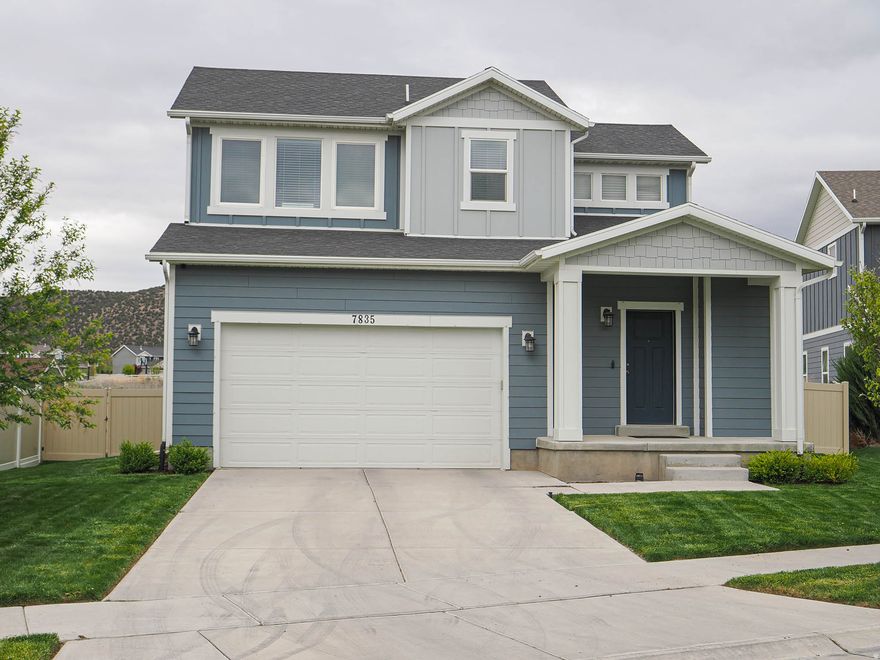 This stunning two-story, four bedroom, 3.5 bathroom home offers the perfect blend of modern luxury and comfortable living in a highly convenient location. Featuring granite countertops, durable LVP flooring and abundant natural light. The home feels bright and welcoming from the moment you step inside. The newly finished basement ads versatile living space ideal for a family room, home theater, or guest suite, while the secluded backyard provides a peaceful retreat for outdoor entertaining or relaxation. Move-in ready with thoughtful updates and finishes. This home is close to schools, shopping, trails and so much more. Sq footage is based off estimate only. Buyer and buyers agent to confirm all info.