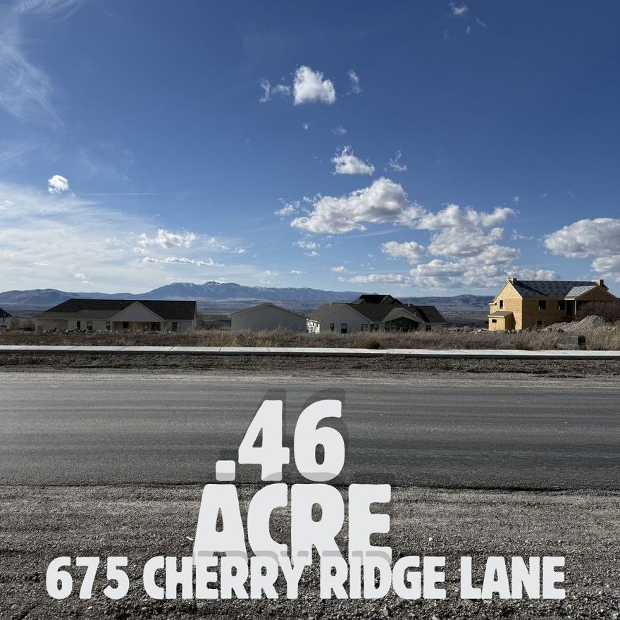 An exceptional east bench location with thoughtfully designed sightlines across Cache Valley. Lot 46 offers the scale and setting to build a statement residence from modern mountain architecture to timeless transitional design. Quiet, elevated, and minutes to Cherry Peak Ski resort , grocery shopping and Cache Valley amenities without the traffic!