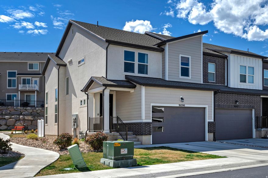 Beautifully and immaculately maintained townhouse built in 2020 with over 2300 ft of open and bright floor plan, featuring large windows that invite ample natural light and provide great views. The home offers three bedrooms and three bathrooms, plus an unfinished basement that awaits your personal touch and creative ideas. A large two-car garage adds convenient storage and parking, while an enclosed Winston patio provides privacy for outdoor living. This residence is ideally located close to shopping, entertainment, and a variety of dining options.