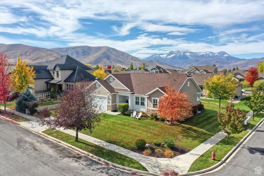 PRICE REDUCTION! Seller willing to pay $10,000 towards buyers closing costs. This is a MUST SEE beautiful home nestled in a lovely neighborhood in Heber Valley! This home has exquisite  finishes throughout, including vaulted ceilings, plantation shutters and beautiful built in wall unit, bookshelves and reading nook. There is amazing space downstairs for entertaining, bonus Flex room with builtins, office and workout room. The yard is fully landscaped, has drip lines for watering along with full sprinkling system and south facing driveway helps with snow removal. South side and west side (backyard) are fenced. There is a playground/park area just around the corner and no HOA. Take advantage of what Heber has to offer.........Beautiful views, clean air, 20 minutes to Park City, 25 minutes to Provo, 12 minutes to new Deer Valley Resort, 45 minutes to SLC airport. Surrounded by lots of hiking, biking, fishing, ATV riding, golfing with great community surrounding you! This is a well cared for home waiting for some awesome buyers to call their own.