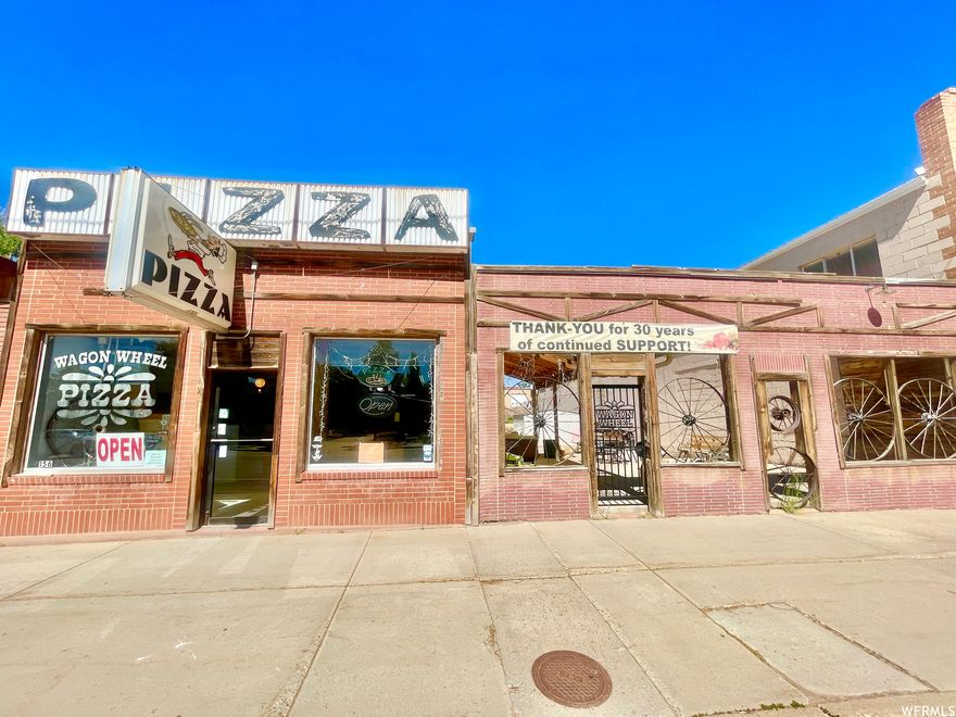 This commercial building is prime real estate along main street, offering excellent visibility and accessibility to locals and tourists visiting the 3 National Parks nearby. It is the original building and has been very well maintained throughout the years. Included on the property is an outdoor area, providing endless possibilities for outdoor dining, hosting events, or even building another commercial space with living quarters above. Don't miss out on this prime real estate to fulfill your business passions!