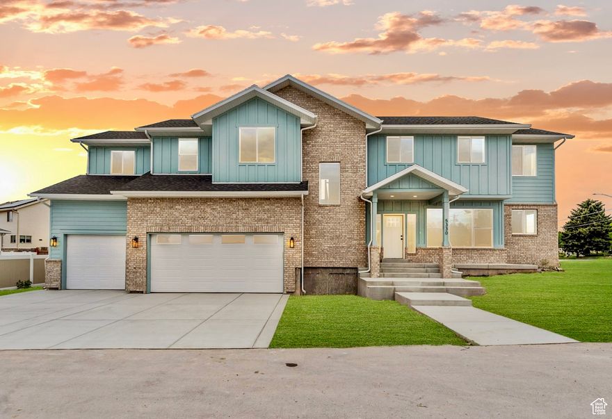 GET A LOWER INTEREST RATE or up to $18,000 TOWARD CLOSING COSTS when you use our Preferred Lender.  NEWLY BUILT and MOVE-IN READY!!  With 4 Bedrooms, 3 Bathrooms, a bonus Home Office, an Oversized 3-car Garage, there's plenty of room for the whole family!  This beautiful home features one of the MOST LOVED FLOOR PLANS, with a bright, Open Concept Great Room and large windows that bring in natural light.  The Gourmet Kitchen includes Stone Countertops, a high-end cooktop, and ample counter space.  The OVERSIZED and EXTRA-HEIGHT 3-Car Garage provides plenty of room for all your cars, toys, and storage.  The unfinished basement offers tons of potential for FUTURE EXPANSION.   This is the perfect home you've been looking for - come see it today!  Photos are virtually staged with grass & furniture, the yard does not have grass. Information and measurements are provided as a courtesy; buyers are advised to take their own measurements and verify all information.