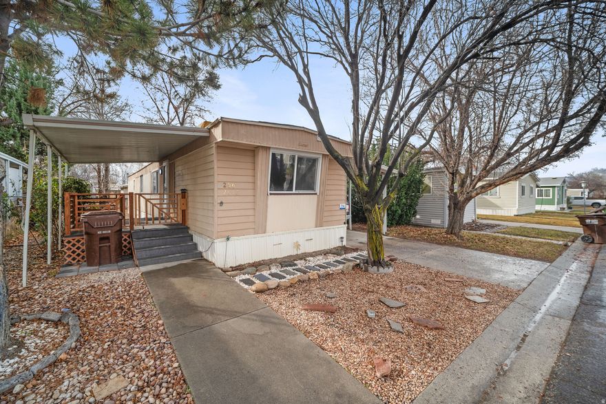 Welcome to easy, low-maintenance living in Crescentwood Village! This NEWLY REMODELED mobile home in Sandy features new flooring throughout, giving the space a fresh, updated feel from the moment you walk in. The open living area flows comfortably into the kitchen/dining space?perfect for everyday living and entertaining. The yard is fully fenced .  Enjoy a convenient Sandy location close to shopping, dining, parks, and quick freeway access.  Buyer to verify square footage and community requirements/fees.  Here is the link for the community application:  www.rhp.com