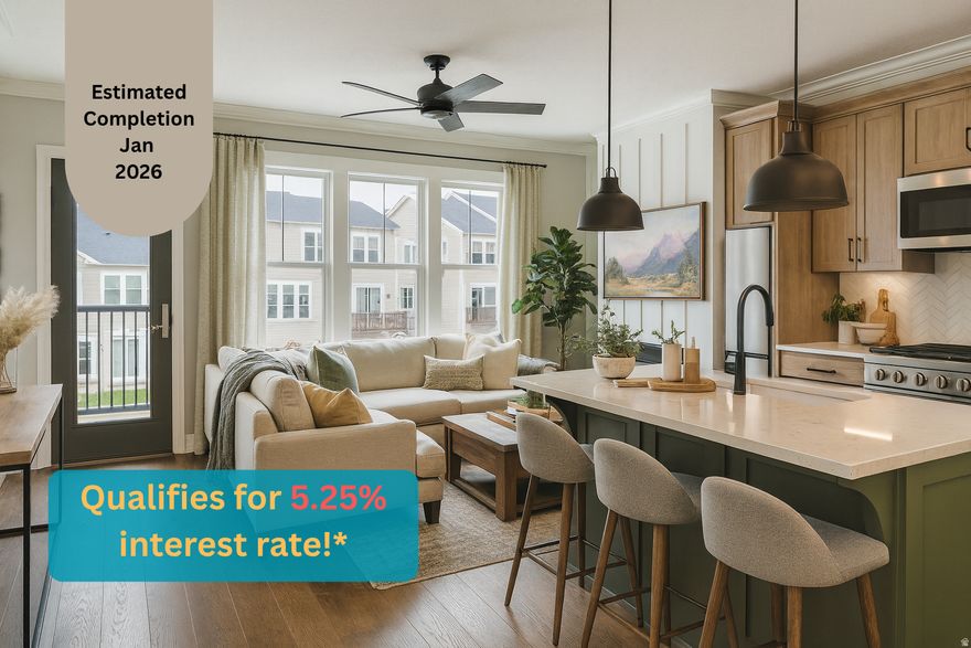 GREAT INTEREST RATE INCENTIVE (**preferred lender incentive/terms apply, inquire for more details), panoramic mountain views from rooftop terrace, and amazing location!!! Experience modern luxury in the stunning upscale home by Downtown Daybreak, designed for seamless living and entertaining. Imagine hosting gatherings in your game room with an outdoor terrace- a perfect spot to relax or connect with friends and family. With private guest suites on both the first and third floors, everyone has their own comfortable retreat. Nestled in by the vibrant Downtown Daybreak within 15 minute walking distance to so much: new Bees ballpark, movies, dining, parks, library, trails, lake, and easy access to TRAX, this home perfectly balances upscale convenience with relaxed, active living. THIS HOME IS CURRENTLY UNDER CONSTRUCTION and price includes all upgrades curated by professional designers and has estimated move-in date of Jan 2026. Photos are NOT of actual home, but examples of the same floorplan; inquire for design selections of actual home.