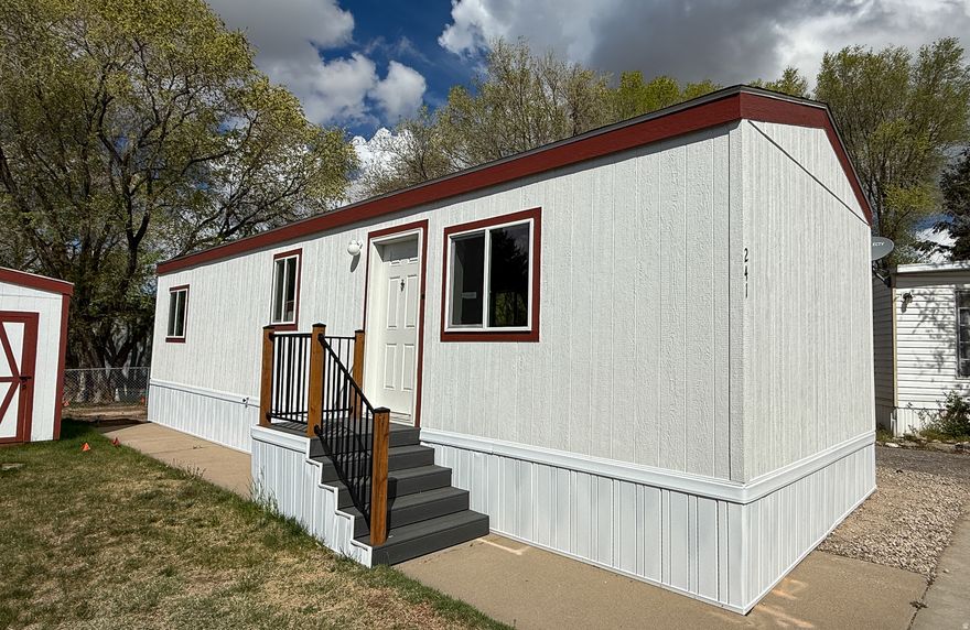 *** 3 MONTHS FREE LOT RENT*** BRAND NEW 2024 Fleetwood One-bedroom one bathroom home. At 640 Sq ft., this home features a spacious, open living room and kitchen area that's great for entertaining. Located in the Rolling Hills Estates Community in Layton. Owners enjoy access to a pool, clubhouse, playground, Common RV Parking, and more. Shed, Central A/C. Kitchen Appliances (Fridge, Range, Dishwasher) are all included. The listing is for a manufactured home; no land is included with the sale. Buyers must qualify to live in the community. Buyer to verify all information.