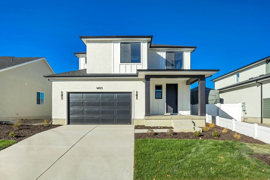 MOVE IN READY and brand NEW! This beautiful home features an open layout with top-tier upgrades throughout. All bedrooms are upstairs for added privacy along with a spacious laundry room. The main level is perfect for entertaining, with seamless flow from the kitchen to living areas. The unfinished basement provides extra room to grow! Just 5 minutes from I-15, enjoy easy access to shopping, dining, and more. From Arrowhead Trail Rd follow signs for Element Homes.