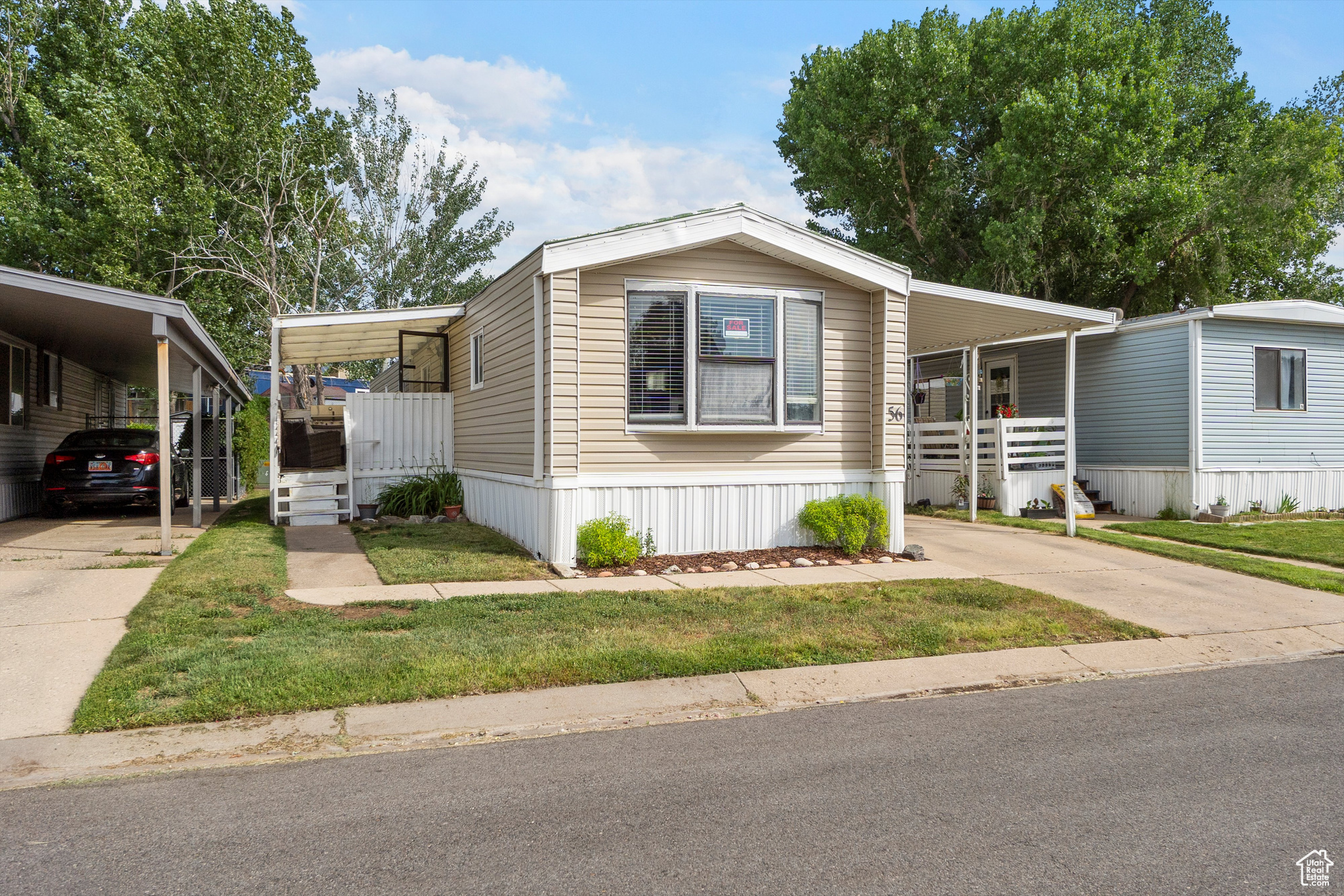 Affordable living in a prime East Layton location! This charming 2 bed, 1 bath mobile home offers comfort and convenience just minutes from Hill Air Force Base, Salt Lake City, local resorts, shopping, and freeways. Enjoy community amenities including a clubhouse (available for reservation), multiple playgrounds, a large open parking area, and a pool just steps away. Don't miss this opportunity for easy living in a well-maintained neighborhood!