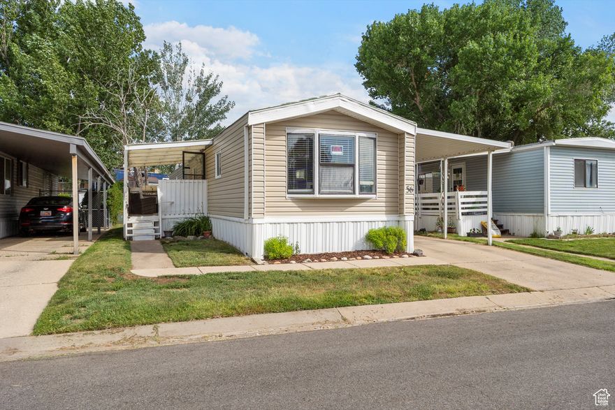 Affordable living in a prime East Layton location! This charming 2 bed, 1 bath mobile home offers comfort and convenience just minutes from Hill Air Force Base, Salt Lake City, local resorts, shopping, and freeways. Enjoy community amenities including a clubhouse (available for reservation), multiple playgrounds, a large open parking area, and a pool just steps away. Don't miss this opportunity for easy living in a well-maintained neighborhood!