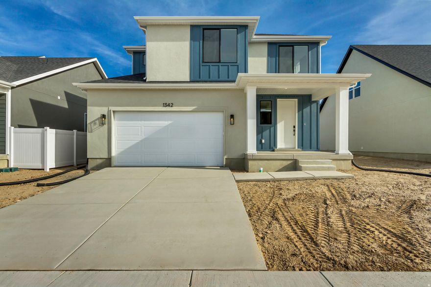 MOVE IN READY and brand NEW! This beautiful home features an open layout with top-tier upgrades throughout. All bedrooms are upstairs for added privacy along with a spacious laundry room. The main level is perfect for entertaining, with seamless flow from the kitchen to living areas. The unfinished basement provides extra room to grow! Just 7 minutes from I-15, enjoy easy access to shopping, dining, and more. From Arrowhead Trail Rd follow signs for Element Homes.