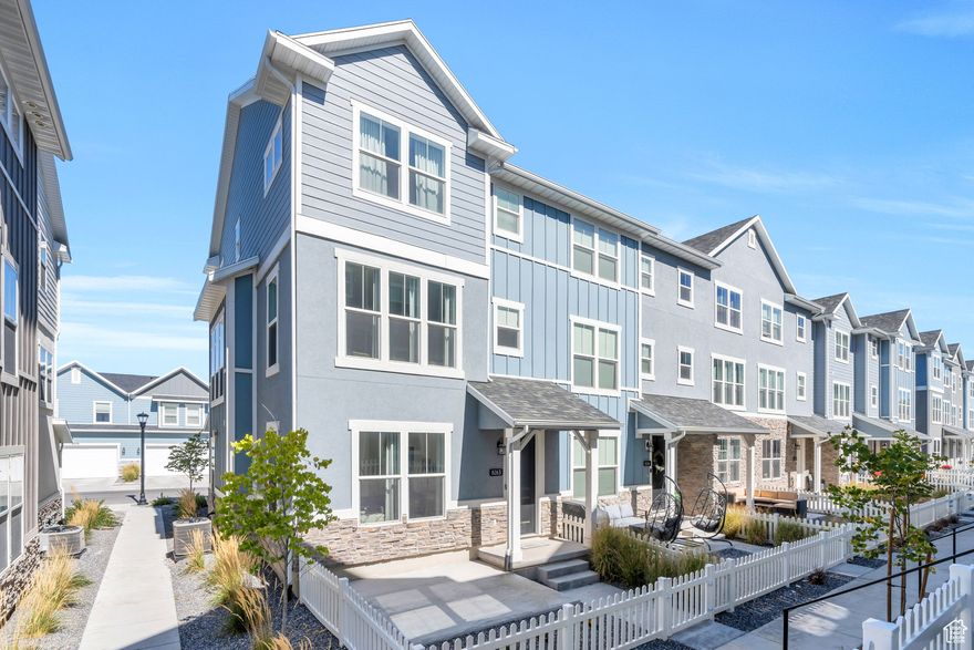Discover an immaculate condo boasting unparalleled convenience with effortless access to the 201 freeway and an array of shopping destinations. Constructed in 2022, this residence presents an almost untouched, pristine condition. A standout feature is the thoughtfully finished fourth bedroom and bathroom, both located on the ground floor and completed by the original builder. Nestled within a tranquil community, residents can enjoy the amenities of a playground and a pickleball court, perfect for active leisure.  *Square footage figures are provided as a courtesy estimate only and were obtained from tax documents .  Buyer is advised to obtain an independent measurement.