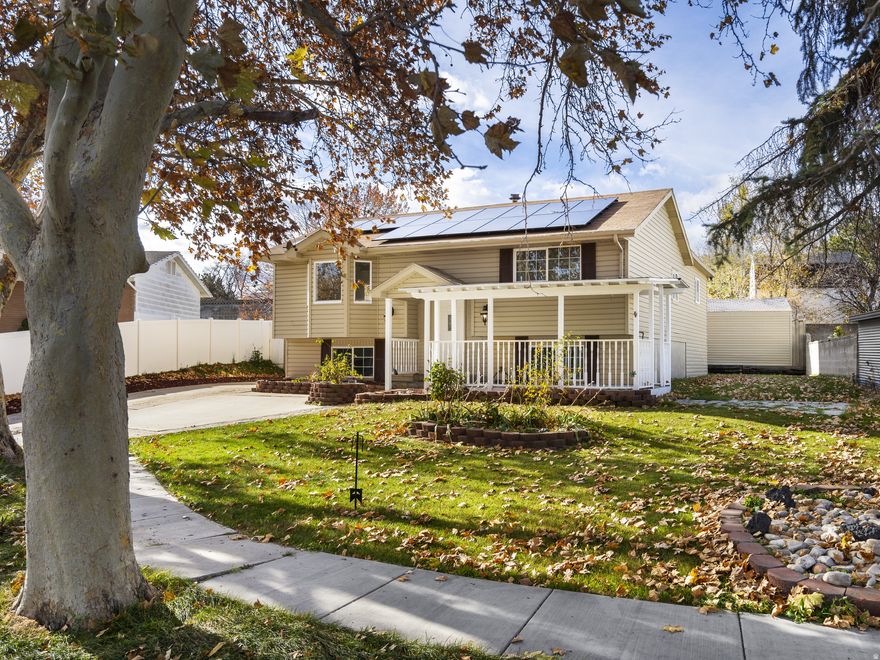 Welcome to this beautifully updated home nestled in a quiet cul-de-sac in the heart of Taylorsville! This spacious residence offers 4 bedrooms and 2 full bathrooms on the main level, plus a fully finished basement featuring 2 additional bedrooms, a versatile flex room perfect for an office, gym, or playroom, and a full bathroom - ideal for multi-generational living or extra rental potential. The home showcases a fully remodeled kitchen, designed with modern finishes and functionality in mind. Enjoy new flooring and fresh paint throughout, giving the home a clean, contemporary feel. Energy-efficient paid solar panels provide long-term savings and added value. Conveniently located close to shopping, dining, parks, and major commuter routes, this move-in-ready home combines comfort, efficiency, and location.