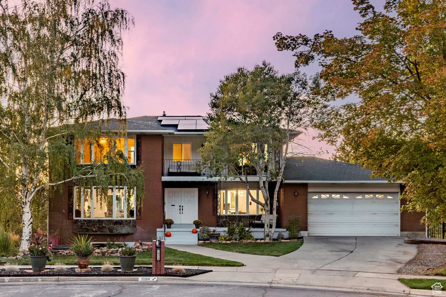 This home has something truly rare, sweeping mountain and valley views from almost every window. Fully remodeled and opened up in 2020, the layout centers around a bright new kitchen that makes entertaining and everyday living easy. Step outside and enjoy three decks, patios, a play set and even a half sport court. There are plenty of places to soak in the views or host a gathering. Inside, two living rooms give you space to come together or spread out. Updates include new windows throughout, a new upstairs AC, and remodeled bathrooms. There's also the ability to add in a mother-in-law with the basement walkout for extra flexibility. All of this in a location that's hard to beat. Just minutes from the Cottonwood Canyons and a short walk to Dimple Dell.