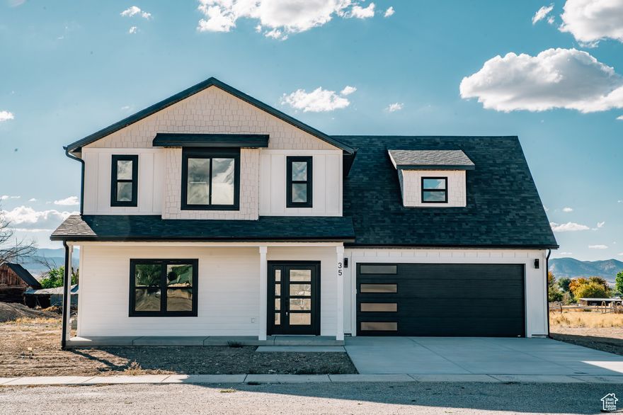 Stunning New Construction on Over Half an Acre! Discover comfort, craftsmanship, and space in this beautifully custom-built two-story home, perfectly situated on a generous .55-acre lot in new Danish Meadows Subdivision. With 2,536 sq ft of thoughtfully designed living space, this home blends modern luxury with everyday functionality. The main level (1,048 sq ft) welcomes you with a spacious open-concept layout, featuring a warm fireplace and custom built-ins in the living room. The chef's kitchen boasts both granite and quartz countertops, custom cabinetry, and a convenient additional storage closet-perfect for keeping things organized. A dedicated mudroom entry from the large 2-car garage adds a practical touch and half bathroom. Upstairs (1,488 sq ft), you'll find 4 generously sized bedrooms and 2 beautifully appointed bathrooms, including a luxurious master suite with a soaker tub, oversized walk-in closet, and spa-like bathroom. Enjoy quiet mornings on the covered front porch and entertain with ease on the back patio overlooking your spacious lot. High-end upgrades are found throughout, making this home a true standout. Don't miss your chance to own this one-of-a-kind home with custom finishes, room to grow, and space to breathe. ** Open house on Saturday October 4th 12-2 pm. **