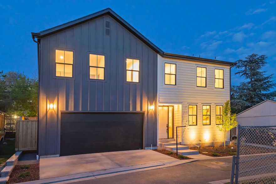 Indulge in this stunning new construction, perfectly positioned near the University of Utah Hospital and the vibrant 9th and 9th neighborhood. Perched on a generous lot in a peaceful cul-de-sac, this home offers a low-maintenance, fully fenced yard that's ideal for outdoor living. Inside, you'll find nearly 2,800 square feet of meticulously finished space, featuring five bedrooms and four baths. The open-concept design is bathed in natural light, with expansive windows that brighten every corner. Thoughtful upgrades throughout reflect the quality you expect in a new build, delivering modern comfort and style at every turn. Don't miss your opportunity to tour this exceptional home before it's spoken for.