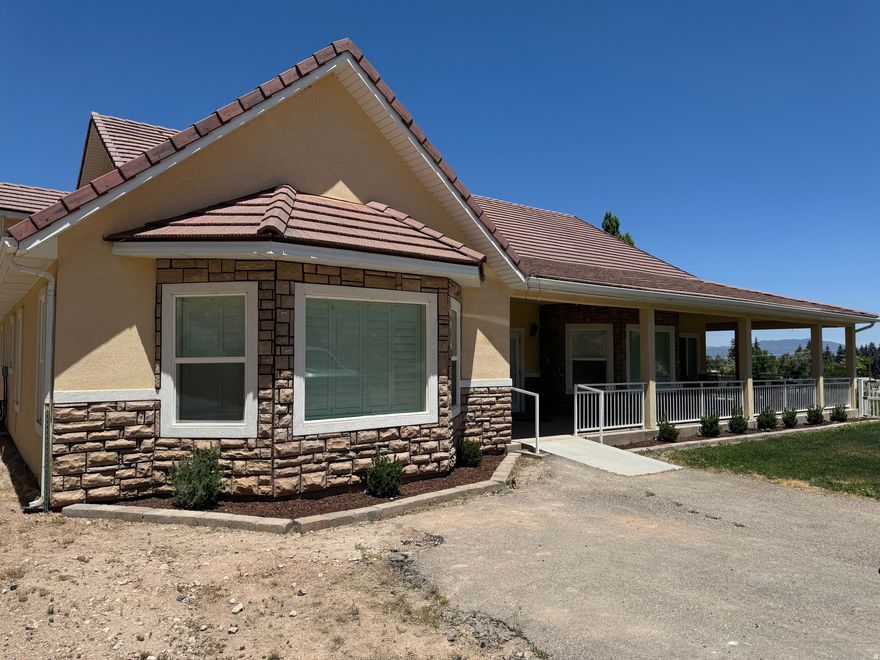 Remarkably open floor plans with large rooms and great views. Very private location just south of Parowan City Park. Tons of open space to the south and no close neighbors to interfere with the quiet setting. Includes a workshop/off garage, remodeled and ready. Beautiful plantation shutters throughout. Lots of options with this beautiful home and property.