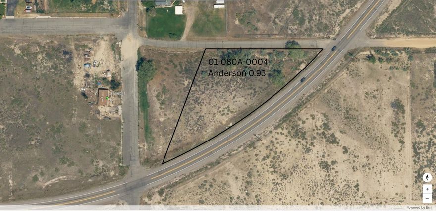 Commercially zoned lot bordering Hwy 10 just outside Emery, Utah.