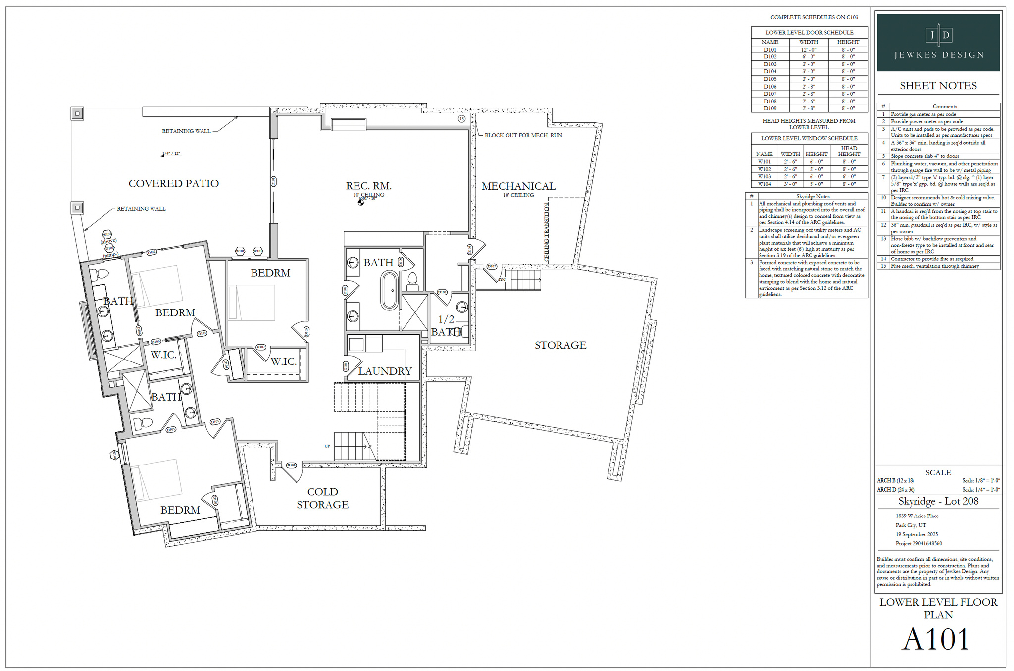 SKYRIDGE SUBDIVISION - Residential