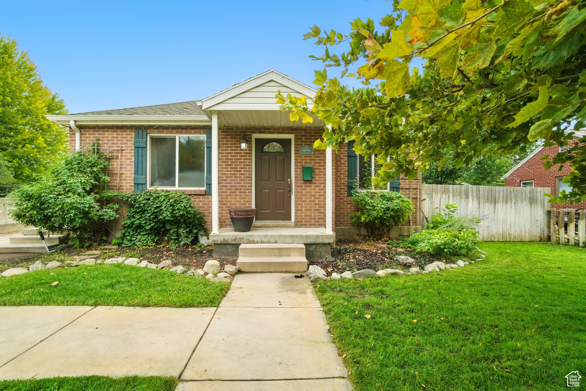 Welcome to 93 W 700 N in the heart of Bountiful! This beautifully remodeled home blends charm and modern updates, featuring Brazilian Koa hardwood flooring, fresh carpet (2 yrs old), and a thoughtful layout with a cozy loft above the garage. Fully remodeled in 2010 with updated plumbing and wiring, the home is also fully wired with Ethernet and cable. The fenced backyard is a true retreat-enjoy a peach tree, large garden space, swing set, and a paver patio with fire pit. A private gate connects you directly to South Davis Rec Center, Bountiful Jr. High, City Park, and historic Main Street. Just blocks from all three schools, this home also offers a single-car garage, automatic sprinklers, dog door, and mature shade trees. Tucked in a quiet, safe neighborhood yet close to everything, this is Bountiful living at its best! Square footage figures are provided as a courtesy estimate only and were obtained from county records. Buyer is advised to obtain an independent measurement.