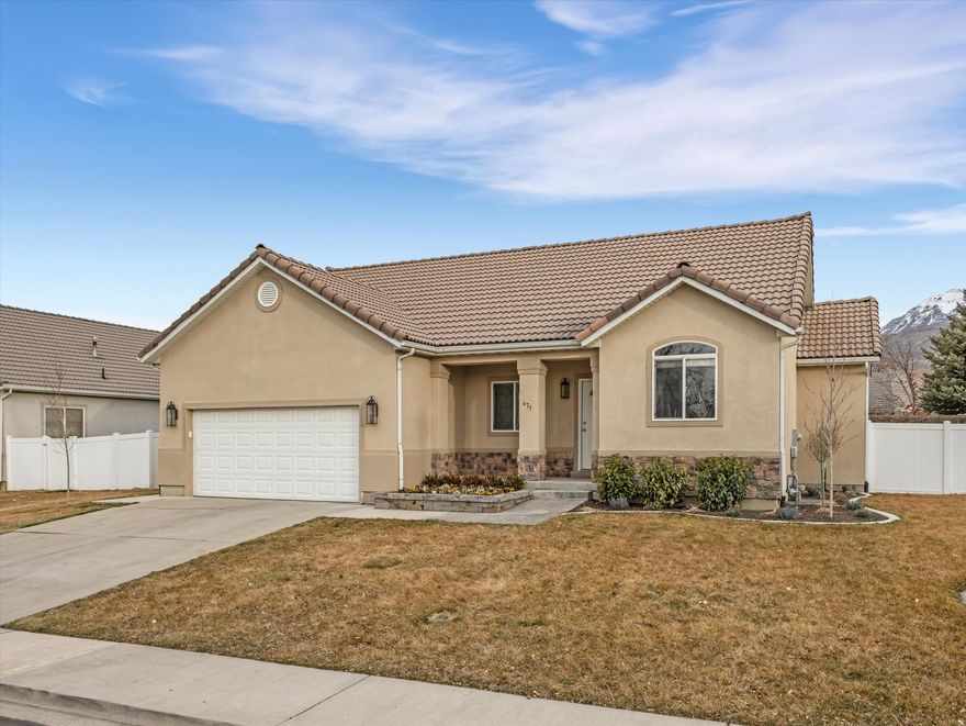 Welcome to this beautiful East Orem home! This 3-bedroom, 2-bathroom single-family home offers 1,365 sq ft on the main level and an unfinished basement of 1,365 sq ft  ready for your personal touch. Imagine turning it into a 6-bedroom, 3-bath home with extra space for all your future plans.  The main level has been recently updated with gorgeous new flooring, bright can lighting that makes every room feel fresh and open, stainless steel appliances in the kitchen, and completely remodeled bathrooms. It feels modern, clean, and move-in ready while still giving you room to make it your own.  Step outside to your backyard oasis. The yard is fully fenced and features a large patio perfect for entertaining. Enjoy mountain views while sipping morning coffee, watching evening sunsets, or hosting weekend barbecues with friends.  With a 2-car garage featuring epoxy floors, a .19-acre lot, and a prime East Orem location, this home offers the perfect mix of comfort, updates, and potential.   Schedule a tour and see all this home has to offer.