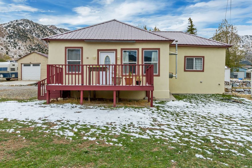 Totally redone down to the studs in 2021 this home has all the convenience, comfort and style of a new home but still has the 1888 charm from when it was originally built! Come see how great it is in Eureka! You will love all the features this homes offers you! With over 1600 square feet on the main level that includes a beautiful kitchen, spacious family room with tall ceiling and pellet stove, dining, laundry, 4 bedrooms & 2 bathrooms. New plumbing & electrical! Metal roof, double pane windows, modern central heating. 2 electric Air conditioners that work great! Granite countertops, upgraded flooring and lighting. Great storage with basement room (not counted in square footage), shed, and detached garage! Tons of car/RV parking. Better home prices, traffic, air, & stars out in Eureka! Great access to riding trails and outdoor activities. Only 30 minutes to Little Sahara Sand Dunes! 25 Minutes to Santaquin I-15. Improve your lifestyle today and get this one before it is gone.