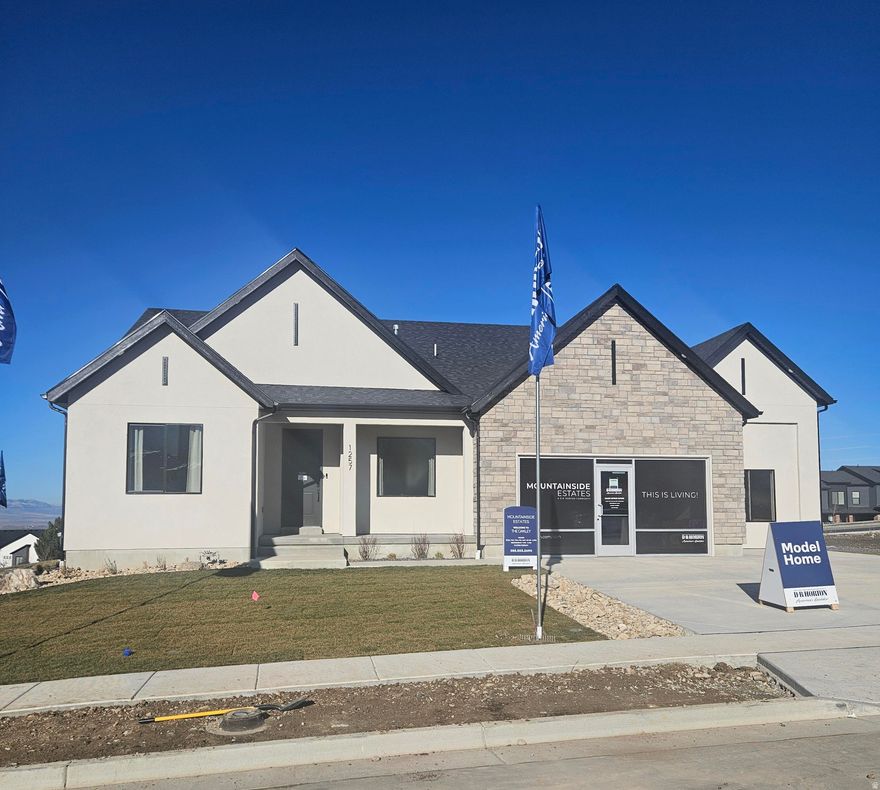 Estimated Home Completion in February! 7k towards closing costs with our preferred lender DHI Mortgage! Welcome to the Oakley floor plan in the highly desirable Mountainside Estates community by D.R. Horton. Situated on a spacious .30-acre lot, this beautifully designed home offers 4,453 finished square feet of thoughtfully planned living space, combining comfort, functionality, and mountain-town charm.  This 3-bedroom, 2.5-bath home features an open-concept layout ideal for both everyday living and entertaining. The expansive main living areas are filled with natural light, while generous room sizes provide flexibility for work, relaxation, and gatherings. An RV garage offers ample space for vehicles, storage, and outdoor gear. Buyers to verify colors, materials, and options. Square footage figures are provided as a courtesy estimate only and were obtained from building plans. ***Sales Center Hours: Open Tuesday, Thursday, Friday, and Saturday from 10:00 a.m. - 5:00 p.m. Wednesday from 1:00 p.m. - 5:00 p.m. Closed Sundays. Call for an appointment!