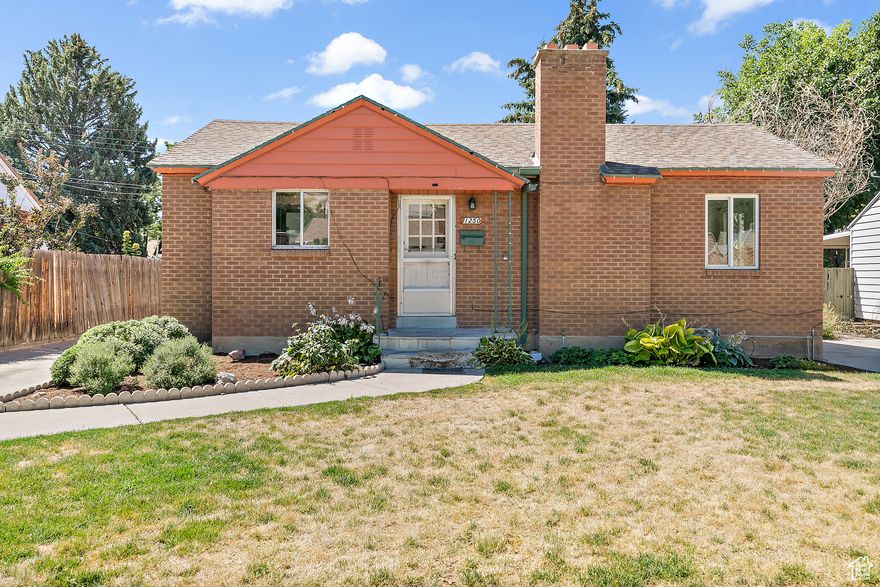 This inviting bungalow combines charm and functionality in a prime Millcreek neighborhood. A bright sunroom adds additional above-grade living space, ideal for a home office, reading nook, or gathering area. The main floor features hardwood floors, a cozy fireplace, and an open, naturally lit layout. The basement offers a new carpet with an additional  bedroom and bathroom, providing flexible living space.  A rare  two-car detached garage offers secure parking and a versatile workshop area. The south-facing backyard is a highlight, with amazing vegetable garden space, gazebo, chicken coop and a private seating area to enjoy sunny afternoons. Free and clear solar panels add long-term efficiency and value.  Conveniently located near shopping and major roadways, this home blends comfort, character, and convenience in one of Millcreek's most desirable settings.  ** Check out virtual tour lin.  Square footage figures are provided as a courtesy estimate only and were obtained from a floor plan app. Buyer is advised to obtain an independent measurement.