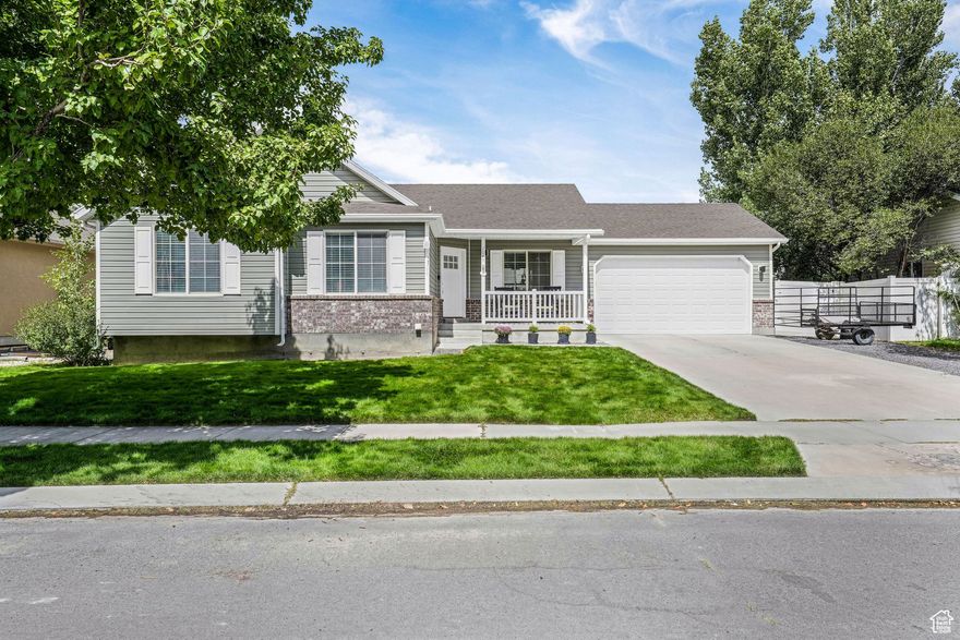 Welcome to this inviting home in the heart of City Center, just minutes from local parks, the library, and miles of biking, ATV, and hiking trails. With vaulted ceilings and an open floor plan, the main living area feels bright and spacious-perfect for gathering and everyday living.  The finished basement adds even more living space, featuring two additional bedrooms, a full bathroom, and a large family room that's ideal for movie nights, hobbies, or guests. The primary suite includes a walk-in closet for added convenience.  The backyard is a blank canvas, ready for your personal touch-whether you envision a garden, play space, or outdoor entertaining area.  Don't miss this opportunity to own a comfortable home in a convenient location. Schedule your private tour today!  Buyer is advised to verify all information.