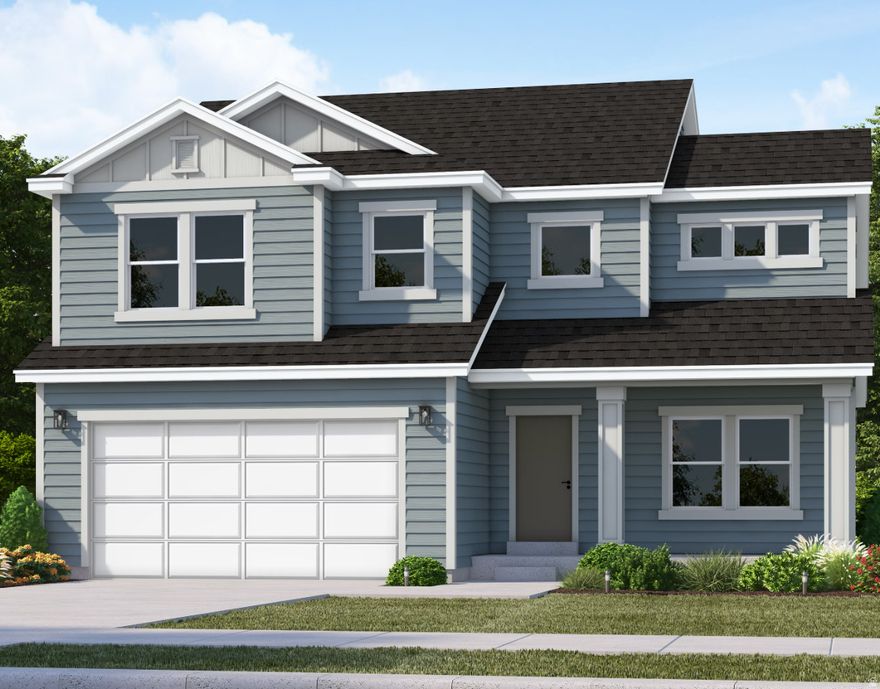 **TO BE BUILT OPTION**This is our Summit floorplan. This beautiful 2-story home features 5 bedrooms, 3.5 bathrooms and an open-concept layout. The main level includes a versatile flex room, ideal for an office or formal dining. The spacious kitchen opens to the great room, perfect for everyday living and entertaining. Upstairs offers a large loft, primary suite with walk-in closet, and additional bedrooms. Modern design, functional spaces, and thoughtful details throughout. *Photos are of the same floorplan but modeled version. Options and colors will vary**Price includes standard features, lot premium and preferred lender incentive of a FREE finished basement!* Square footage measurement figures are provided as a courtesy estimate only and were obtained from computer generated plans. All measurements were derived from the home's Gross Living Area (GLA) and based on the ANSI measurement standard. Buyer is advised to obtain an independent onsite measurement. No square footage data is guaranteed