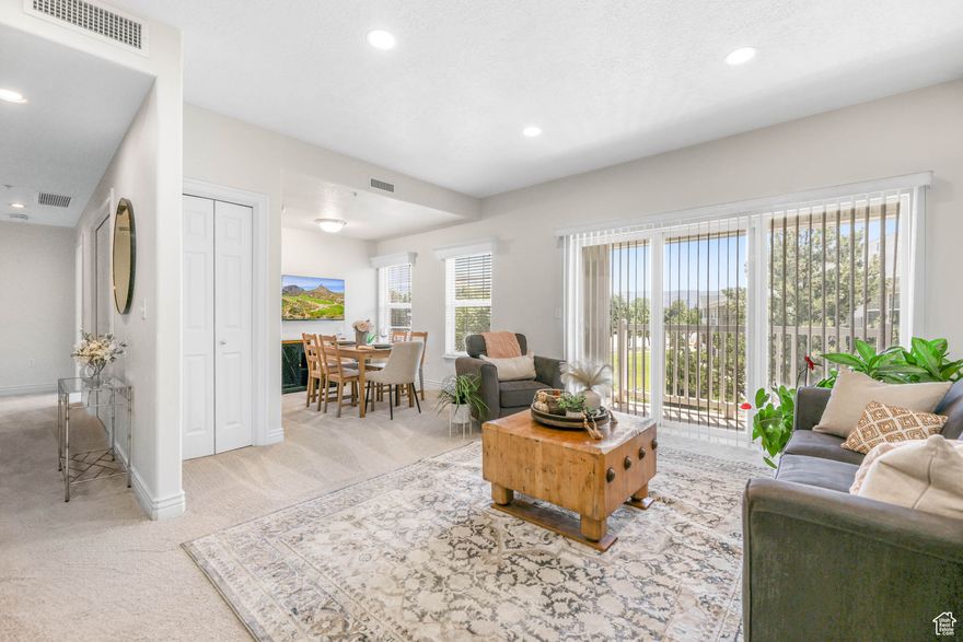Now is your opportunity to own this bright and spacious corner row-end unit in the desirable 55+ Crescent Heights community! This preferred floorplan offers extra windows, lots of natural light, mountain views, new carpet, and a new hydronic system currently in the works!  Ease of living with secure underground parking, elevator access, and wheelchair-friendly features-no need to deal with snow or stairs! Peace of mind with secure entry, code access for guests, a peaceful quiet atmosphere. Conveniently located near shopping, dining, TRAX and is within close distance to Crescent Senior Living Center where you can enjoy a delicious meal with friends for $10. You'll have access to the HOA clubhouse perfect for gatherings and social events and the beautiful grounds. Comfortable, secure, and low-maintenance living in a prime location,,,,who knew sizing down could be so great!  Square footage figures are provided as a courtesy estimate only and were obtained from builders sale, MLS 368312.  Buyer is advised to obtain an independent measurement.