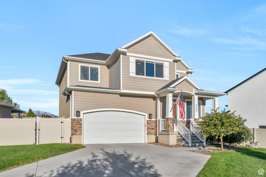 Photo of 7523 N EVANS DR E, Eagle Mountain, UT 84005 (MLS # 2116199)