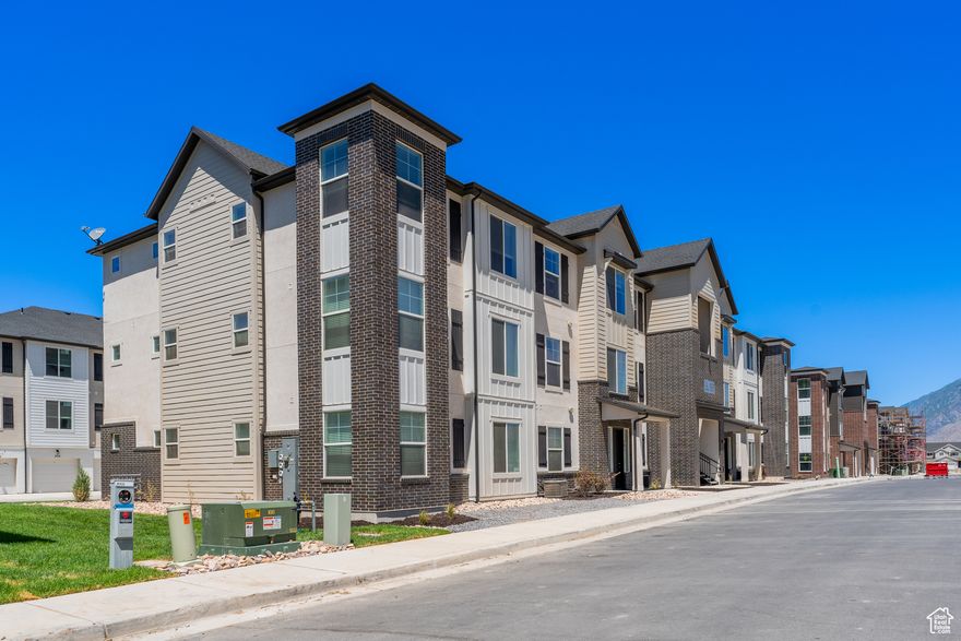 Take pride in your new condo at Harmony Ridge, boasting 9-foot ceilings, generous storage, and stunning finishes throughout. Enjoy top-tier amenities including clubhouses, a fully equipped gym, community pools, parks and pickleball courts, among others! Located near Spanish Fork Canyon, Harmony Ridge offers breathtaking views and scenic surroundings. Plus, don't miss out on our available closing cost incentives! Reach out for more information or set up a time to visit the community today.