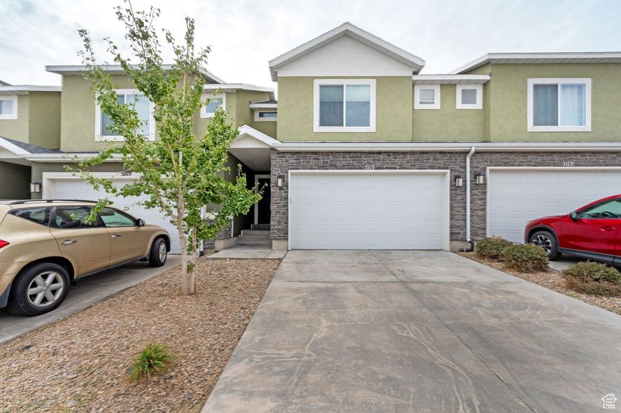 Middle row townhome located in Herriman. Main floor has open floor plan complete with family room, kitchen, and dining room. Kitchen features stainless steel appliances, quartz countertops, gas range, and large island making it perfect for entertaining. Popular 3 bedroom 2 bathroom layout on upper level. Spacious primary suite with two walk-in closets with custom built ins. Two additional bedrooms with walk-in closets, bathroom, and laundry closet. Fully finished basement with large family room/bedroom, full bathroom, and kitchenette. Basement is currently being advertised as 4th bedroom, but you can only use it as one or the other, not both. Conveniently located near mountain view corridor, shopping, entertainment, and dining. HOA is paid for by owner and includes trash, water, pool, exterior maintenance, and lawn care. Tenants are responsible for sewer, gas, electricity, and renters insurance. If desired, tenants are responsible for internet and cable. Pets are accepted on a case by case basis. If accepted, $75 per pet/monthly plus a $750 per pet deposit that is fully refundable. For additional requirements, please visit: https://actionteamutah.com/requirements-for-renters